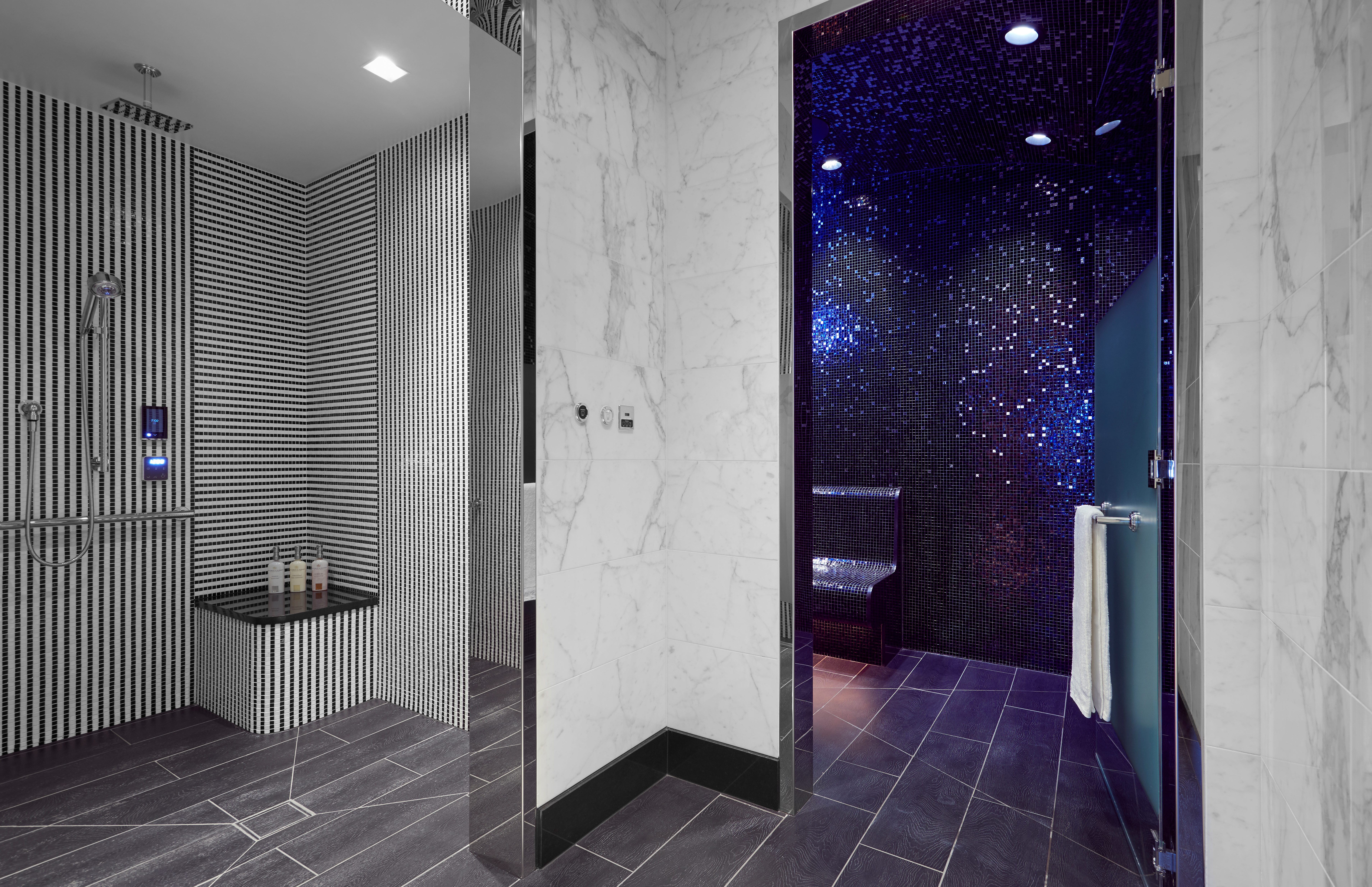 Waldorf Astoria Beverly Hills MATT Construction Spa Shower