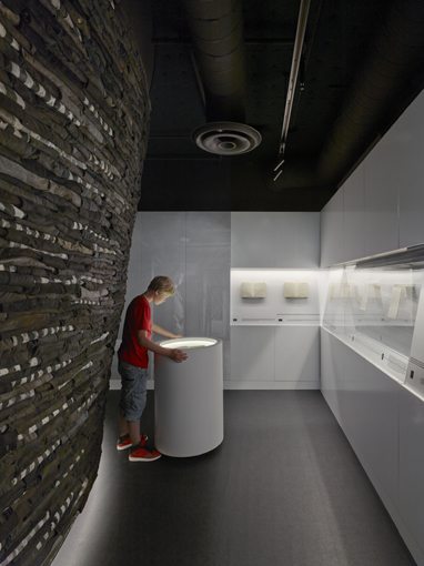 MATT construction Museum of Tolerance Anne Frank Exhibit Interior interactive display