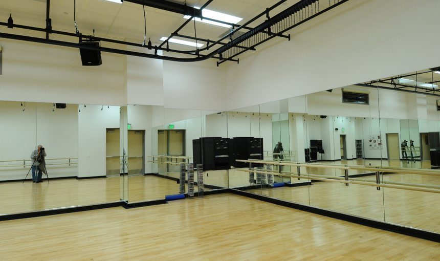 MATT construction Harvard Westlake Middle School Interior Dance Studio