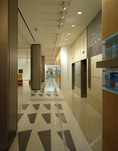 Jewish Federation Goldsmith Center Interior Hallway MATT Construction