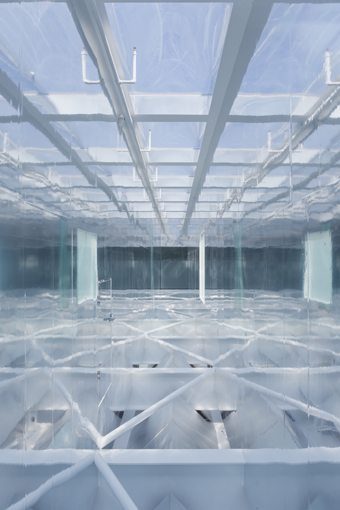 MATT construction Regen Projects Interior Ceiling Glass