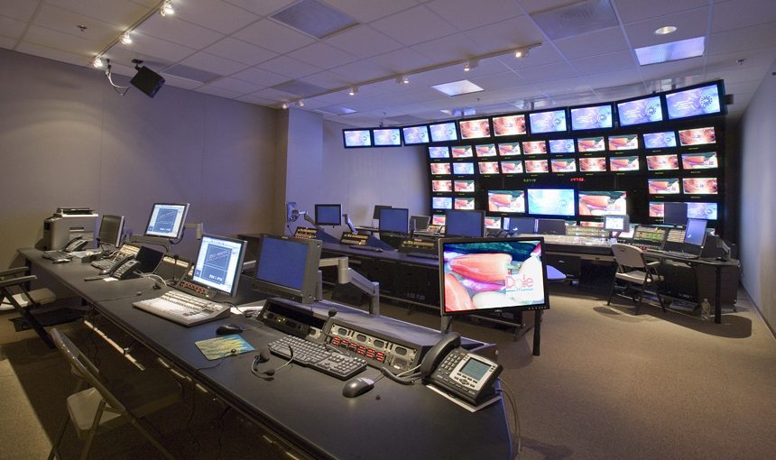 Four Seasons Hotel Westlake Village Interior Broadcast studio control room