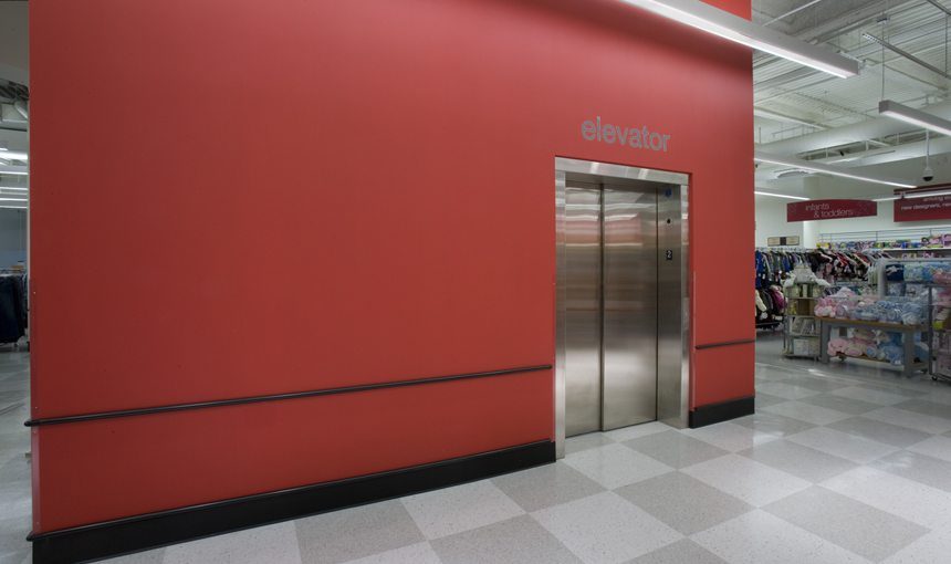 TJ Maxx Tarzana Interior Elevator