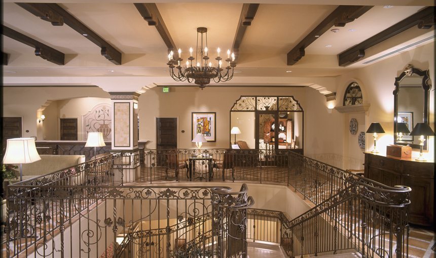 MATT construction Andalucia Hotel Interior Lobby Stairs