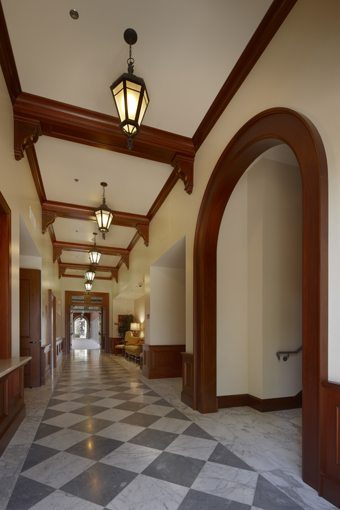 MATT construction Caruso Catholic Center Interior Hallway