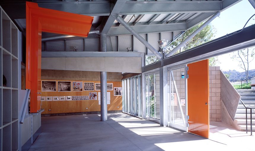 MATT construction Art Center Sinclair Pavilion Interior Lobby